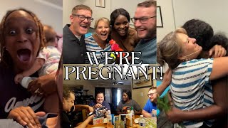 TELLING FAMILY AND FRIENDS WE ARE PREGNANT EXTENDED VERSION [upl. by Yrrag6]