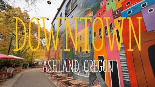 DOWNTOWN  Ashland Oregon  4K Walking Tour No Talking No Music [upl. by Rothschild]