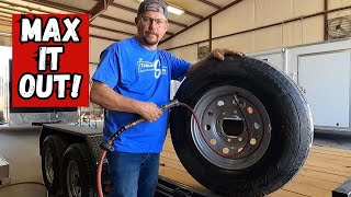 Trailer Tires What About Tire Pressure [upl. by Alleris]