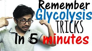 How to remember glycolysis in 5 minutes  Easy glycolysis trick [upl. by Assylla]