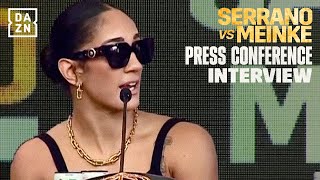 Amanda Serrano vs Nina Meinke  Press Conference Highlights [upl. by Ynor]