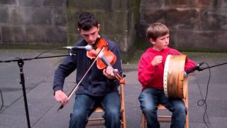 Scottish Fiddle And Bodhran Music Festival Fringe Edinburgh Scotland [upl. by Trainer]