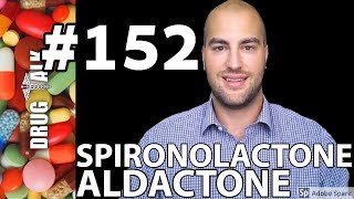 SPIRONOLACTONE ALDACTONE  PHARMACIST REVIEW  152 [upl. by Skip]