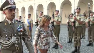 Governo la presidente del Senato Casellati arrivata al Quirinale [upl. by Heuser]