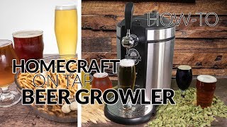 CBD5SS  Homecraft OnTap Beer Growler System  Howto [upl. by Trey241]