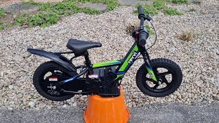 Revvi 12quot Electric Balance Bike Review [upl. by Zinck]