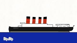 The Sinking Of The Lusitania 2 Mauretania 2 And Aquitania 2 [upl. by Atat842]