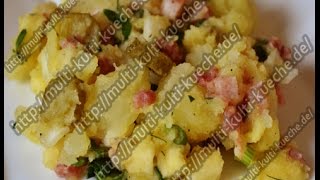 Kartoffelsalat  Klassischer Kartoffelsalat  Bayrischen Kartoffelsalat  multikultikuechede [upl. by Janenna]