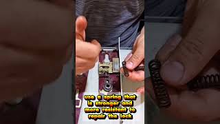 Repair door lock at home Dont waste your money🤑 [upl. by Nevar]