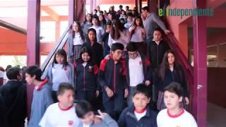 El Independiente  Simulacro de Incendio colegio San Carlos [upl. by Riesman29]