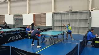 2024 NSW veterans div 1 Ayaz Laghari vs Khoa Le set 4 [upl. by Yeliac]