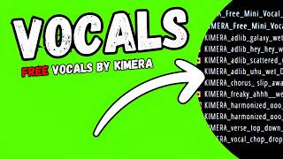 Free Vocal Sample Pack  Royalty Free Vocals  Vocal Sample Pack  By Kimera [upl. by Kroy]