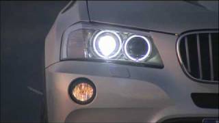 2011 BMW X3  Headlights [upl. by Marquita223]