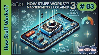 How magnetometer works  Working of magnetometer in a smartphone  MEMS inside magnetometer [upl. by Isis]