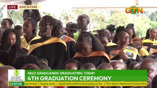 THE NYERI NATIONAL POLYTECHNIC 4TH GRADUATION CEREMONY [upl. by Lenhart]