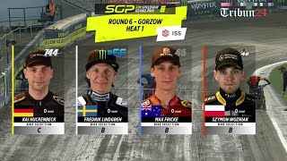 FIM Speedway GP 2024 Poland Heat 0108 [upl. by Anwahsat]