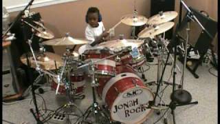 Sixx Am  Life is Beautiful 5 Year Old Drummer Jonah Rocks [upl. by Martha]