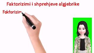 quotFaktorizimi i shprehjeve algjebrikequot Matematika 9 [upl. by Velasco]