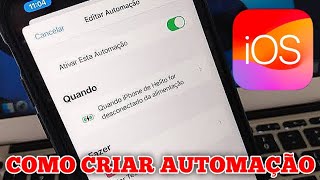 Como criar uma automação no iPhone 😲 [upl. by Assir]