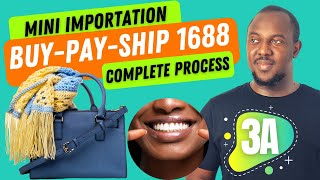 Full Mini Importation Easy Course Part 3A  Register Buy Pay and Ship from 1688 to Ghana and Nigeria [upl. by Iila940]