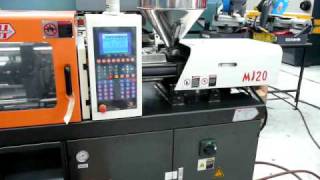 Minijet MJ20 Micro Injection Moulding Machine 12 [upl. by Ahsiat974]