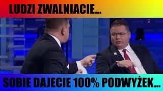 Tarczyński LUDZI ZWALNIACIE A SWOIM DAJECIE 100 PODWYŻEK [upl. by Snilloc405]