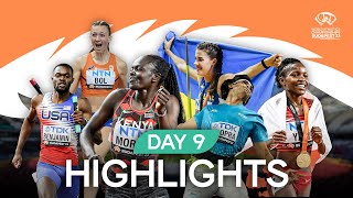 Day 9 Highlights  World Athletics Championships Budapest 23 [upl. by Zipnick]