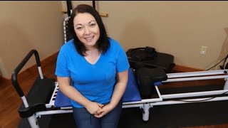 AeroPilates VERY BEGINNER Workout 1  AeroPilates Pilates Reformer Workout [upl. by Atiekan]