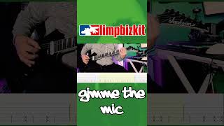 Limp Bizkit  Gimme The Mic from Results May Vary Album 2003 guitarcover guitartabs shorts [upl. by Idnam124]