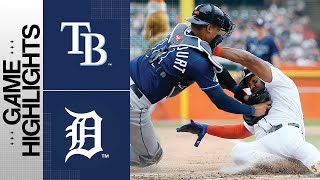 Rays vs Tigers Game Highlights 8623  MLB Highlights [upl. by Liliane]