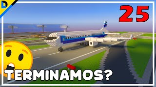 🚧CONSTRUYENDO una CIUDAD en MINECRAFT 25  Aeropuerto Internacional PT6  DIVANJM03 [upl. by Aynekat140]