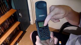 Classic Cell Phone Collection Part 4 Motorola StarTAC 8000g 1996 [upl. by Ecnerrat4]