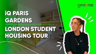 Best Student Accommodation in London   IQ Paris Gardens Tour [upl. by Amias]