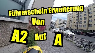 Führerschein Erweiterung von A2 auf A   Motovlog 20 [upl. by Enawyd]