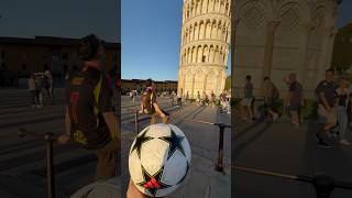 Tower of Pisa  special kit  trick  goal  ⚽️🔥 fastfootcrew trickshot football calcio [upl. by Oly]