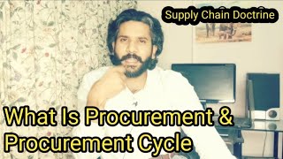 What is Procurement  What Is Procurement Cycle  UrduHindiSCM [upl. by Zitah]