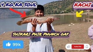 Fishing at Tarbela DamFishing vlog Big snakehead fish kachi point new update 13102024 [upl. by Nedrob]