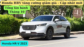 Honda HRV 2023 Tiếp tục giảm giá tiền mặt  Tổng lăn bánh mới nhất Honda HRV 2023 [upl. by Fante]