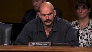 Not all there John Fetterman breaks down during US Senate hearing [upl. by Rufe]