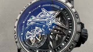 Roger Dubuis Excalibur Spider Pirelli Tourbillon RD508SQ Roger Dubuis Watch Review [upl. by Trillby]