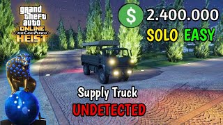 Cayo Perico Solo Night Supply Truck Disguise  Panther Statue Target [upl. by Niamreg]