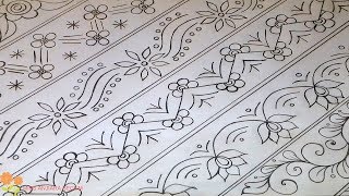 Nakshi kantha design68How to make Nokshi kathaনকশী কাথার ডিজাইন नोक्षी कथा डिजाइन [upl. by Ramo]