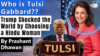 Trump Shocked the World by Choosing a Hindu Woman USAs Spy Chief  Who is Tulsi Gabbard [upl. by Gavin986]