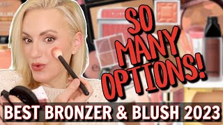 Favourite BRONZER amp BLUSH 2023  Cream Liquid Powder  Over 40 [upl. by Olsewski]