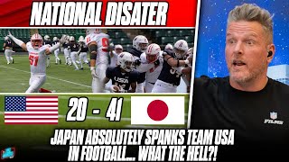 NATIONAL DISASTER Japan Beats Team USA National Team In Football HOW DID THIS HAPPEN [upl. by Ardnuassac]