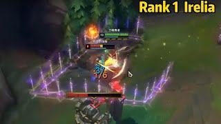 Rank 1 Irelia This Irelia Mechanic is so Smooth [upl. by Aleira]