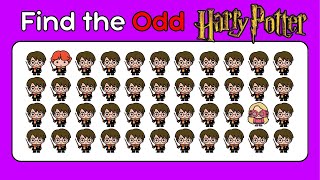 Harry Potter Odd One Out Challenge [upl. by Jacquetta]