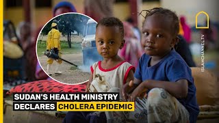 Sudans health ministry declares cholera epidemic [upl. by Siwel471]