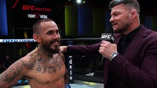 Marlon Vera Octagon Interview  UFC Vegas 53 [upl. by Fedora]