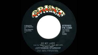 1982 HITS ARCHIVE Be My Lady  Jefferson Starship [upl. by Cindee396]